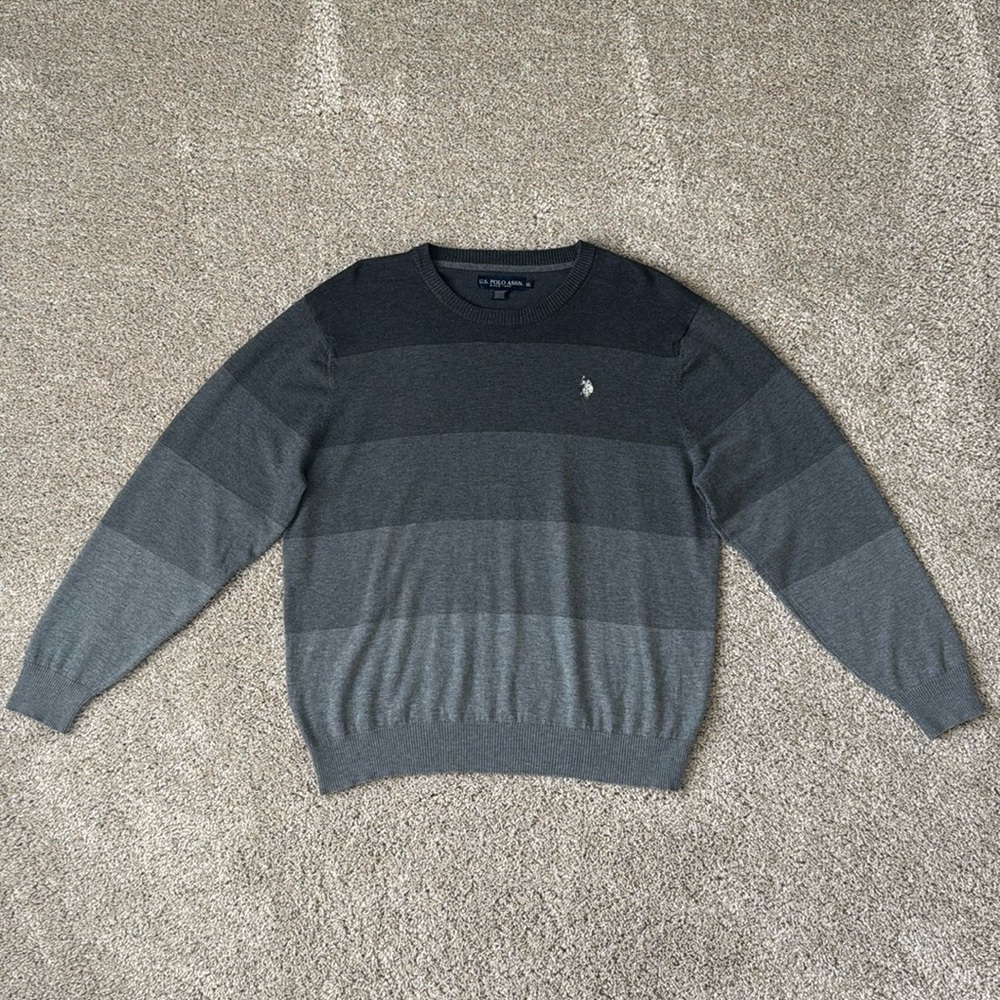 Men’s U.S. Polo Assn. Striped Sweater